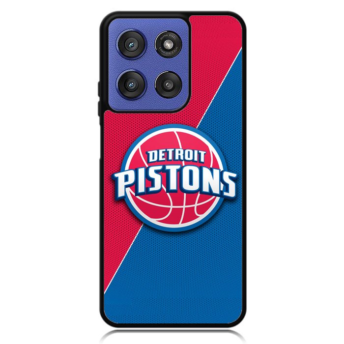 Red Blue Detroit Pistons Motorola Moto G Stylus 5G 2025 Case OV10804