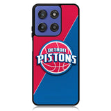 Red Blue Detroit Pistons Motorola Moto G Stylus 5G 2025 Case OV10804