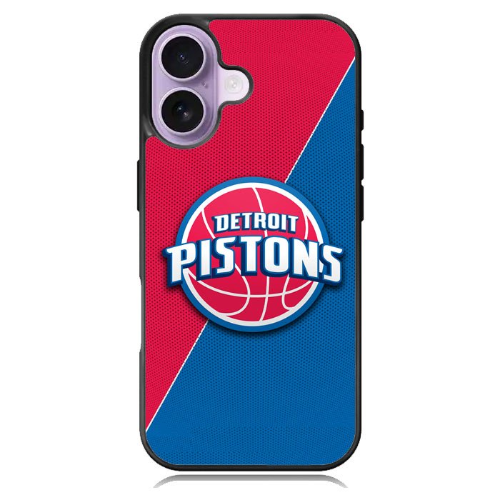 Red Blue Detroit Pistons iPhone 17 Case OV10804
