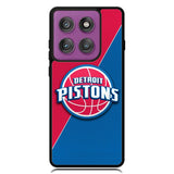 Red Blue Detroit Pistons Motorola Moto Edge 2025 | Moto Edge 60 Fusion | Moto Edge 60 Pro Case OV10804