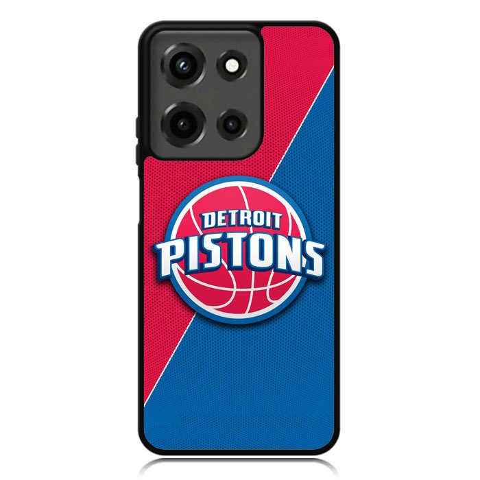 Red Blue Detroit Pistons Motorola Moto G 5G 2025 Case OV10804