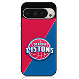 Red Blue Detroit Pistons Google Pixel 9 | Pixel 9 Pro Case OV10804