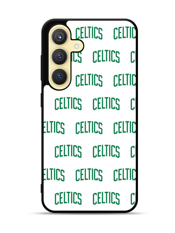 Celtics Pattern Logo Samsung Galaxy S25 Plus 5G , Samsung Galaxy S25+ 5G Case OV10917