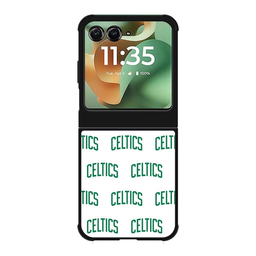 Celtics Pattern Logo Motorola Moto RAZR 2025 Case OV10917
