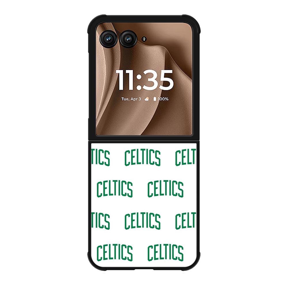 Celtics Pattern Logo Motorola Moto RAZR Plus 2025 Case OV10917
