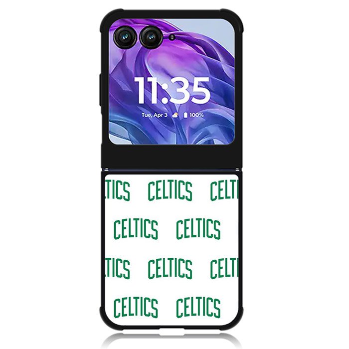 Celtics Pattern Logo Motorola Moto Razr Plus 2024 , Moto Razr+ 2024 Case OV10917
