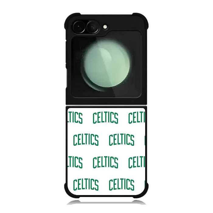 Celtics Pattern Logo Samsung Galaxy Z Flip 6 5G 2024 Case OV10917