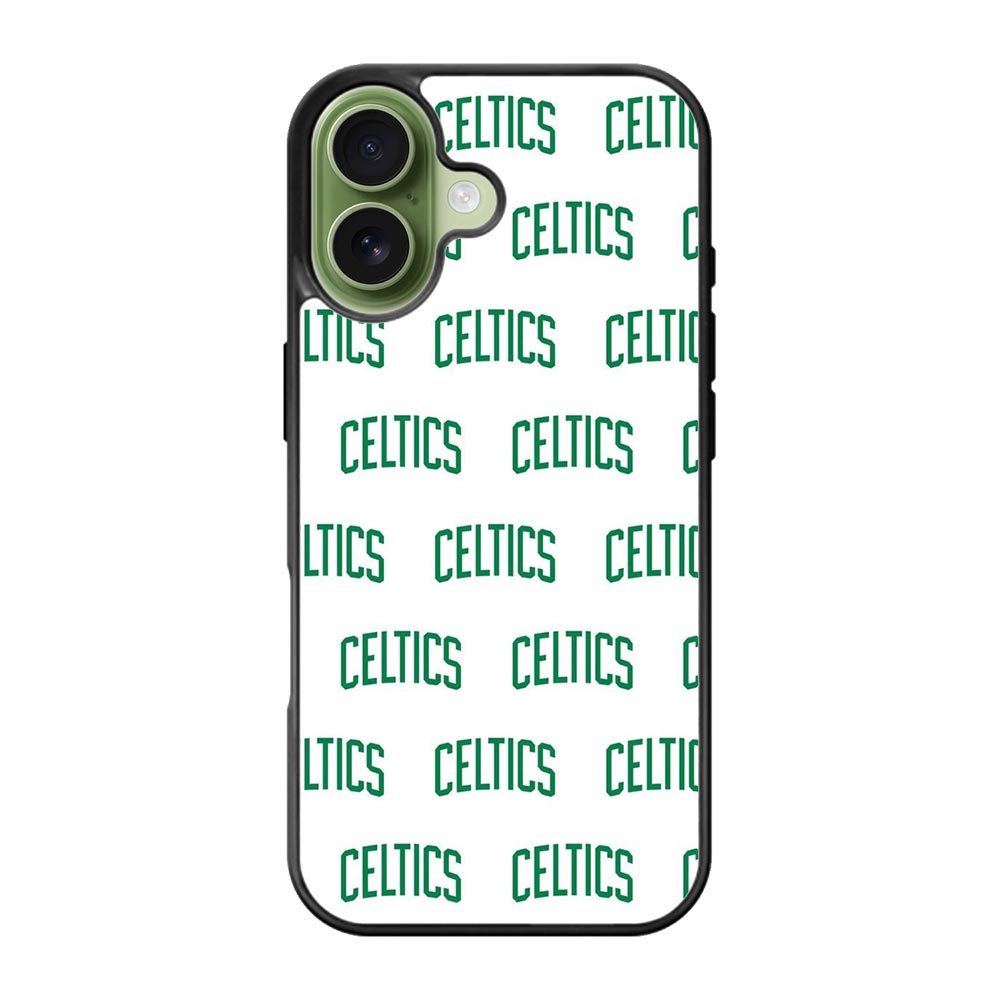 Celtics Pattern Logo iPhone 17 Case OV10917