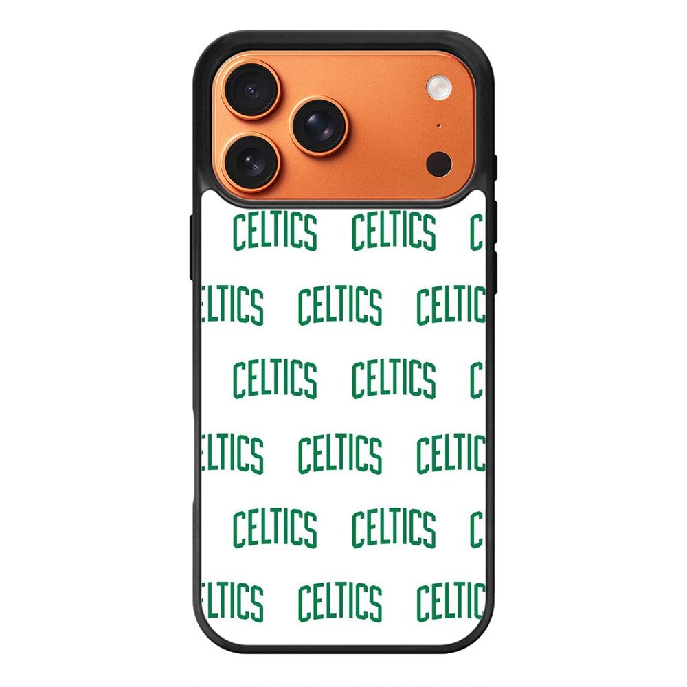 Celtics Pattern Logo iPhone 17 Pro Max Case OV10917