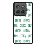 Celtics Pattern Logo Motorola Moto Edge 2025 Case OV10917