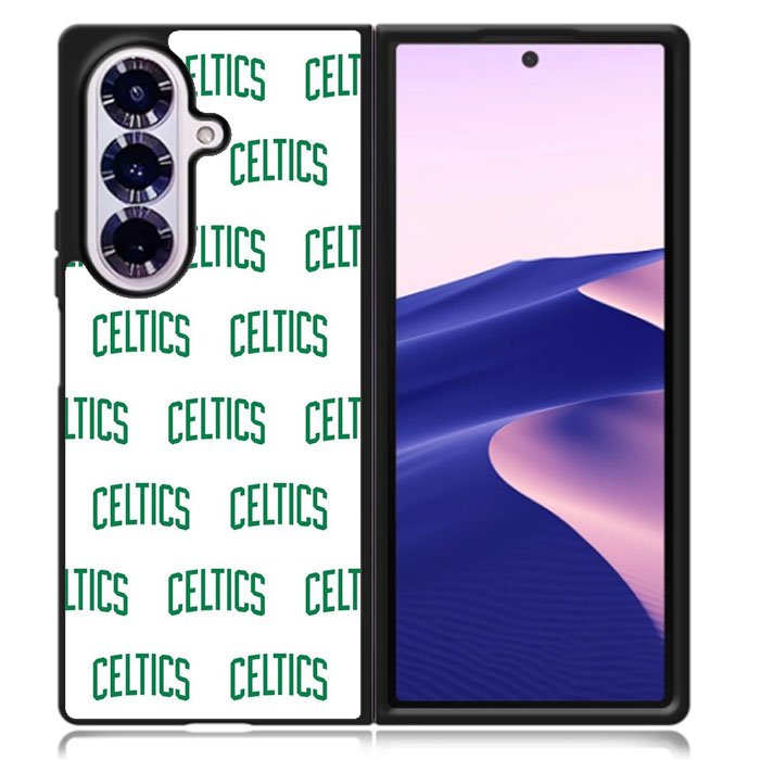 Celtics Pattern Logo Samsung Galaxy Z Fold 7 Case OV10917