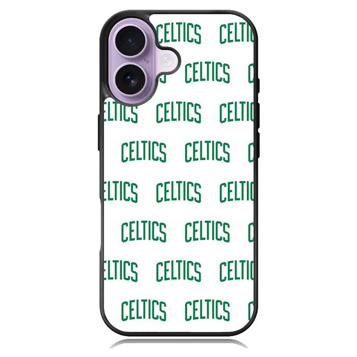 Celtics Pattern Logo iPhone 17 Case OV10917