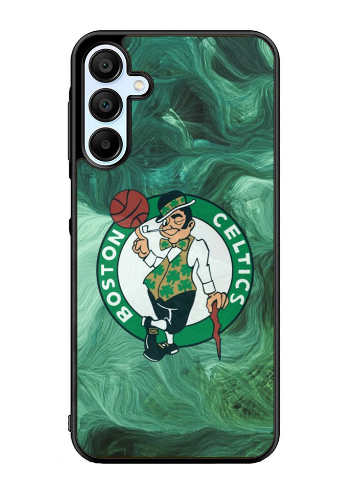 Marble Boston Celtics Samsung Galaxy A35 5G Case OV10894