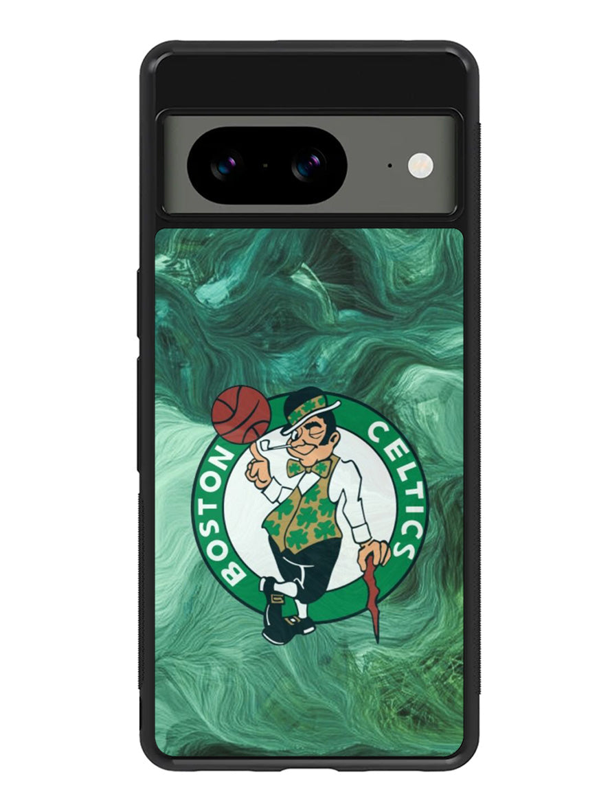 Marble Boston Celtics Google Pixel 8A Case QC10894