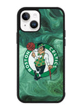 Marble Boston Celtics iPhone 14 Plus Case QC10894