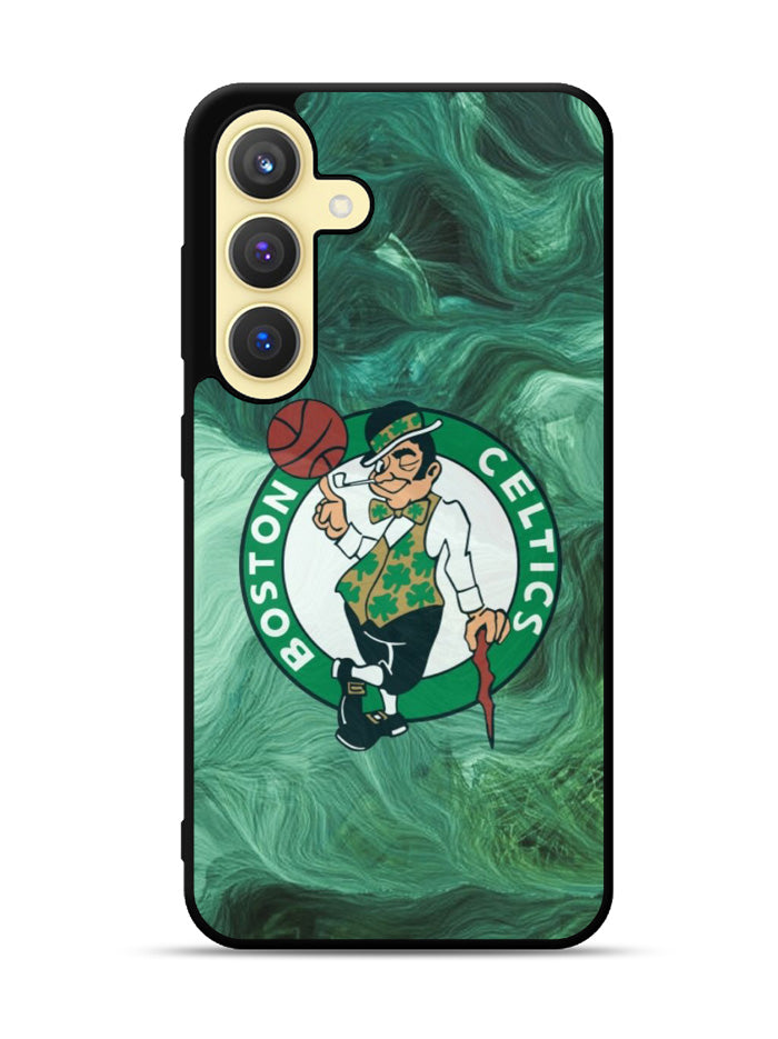 Marble Boston Celtics Samsung Galaxy S25 Plus 5G , Samsung Galaxy S25+ 5G Case OV10894