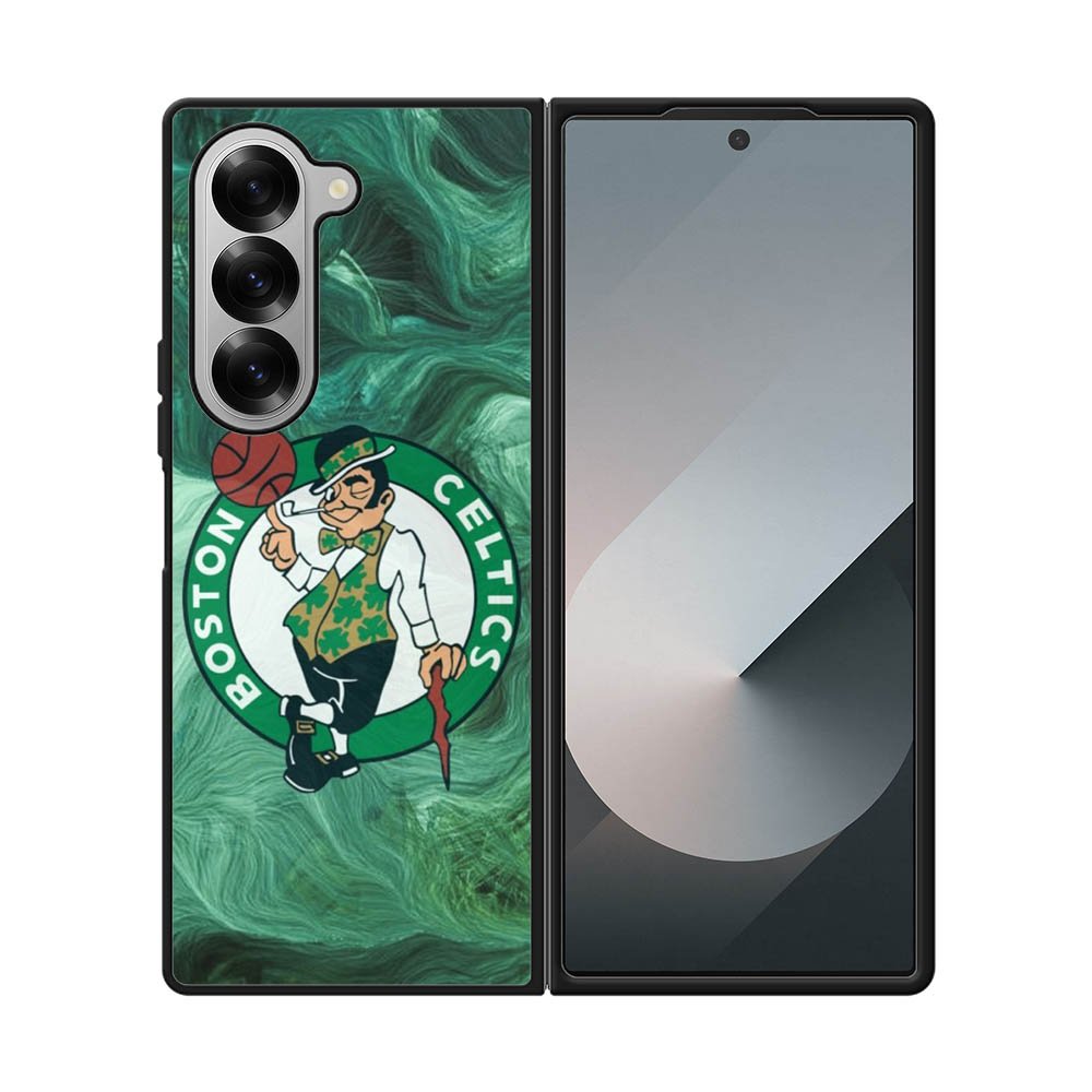 Marble Boston Celtics Samsung Galaxy Z Fold 7 5G Case OV10894