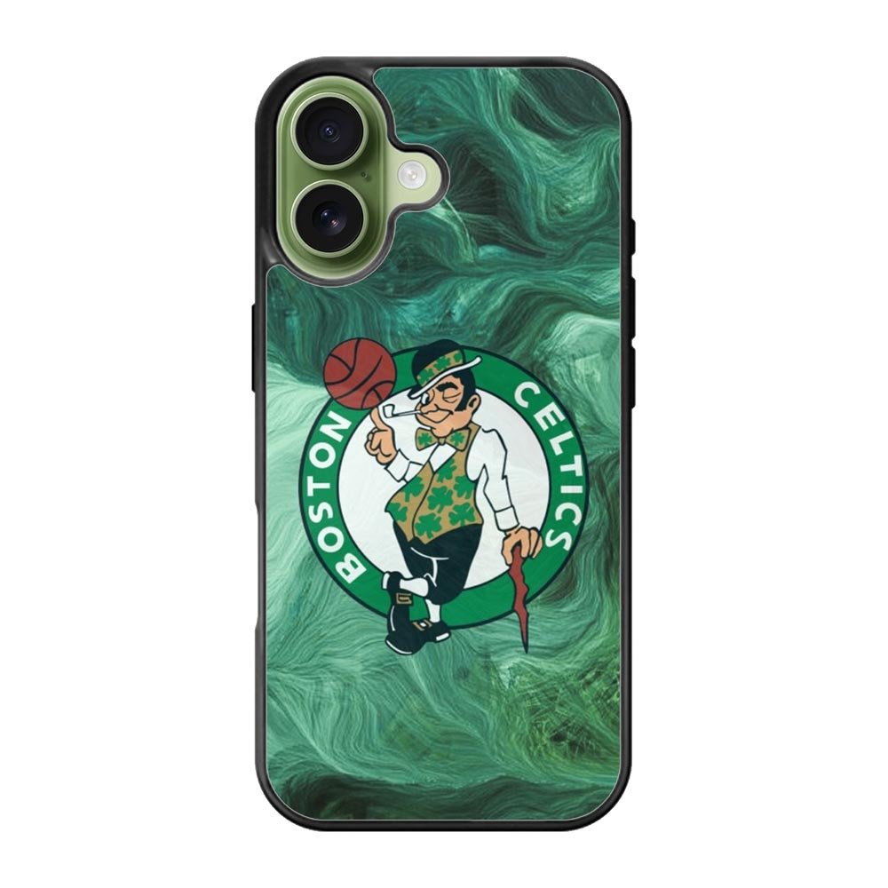 Marble Boston Celtics iPhone 17 Case OV10894