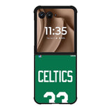 Celtics 33 Jersey Motorola Moto RAZR Plus 2025 Case OV10915