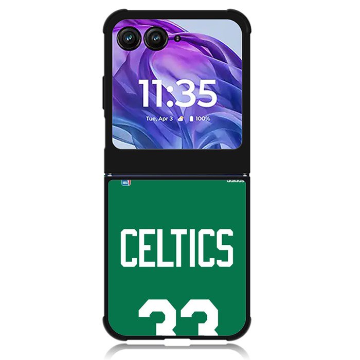 Celtics 33 Jersey Motorola Moto Razr Plus 2024 , Moto Razr+ 2024 Case OV10915