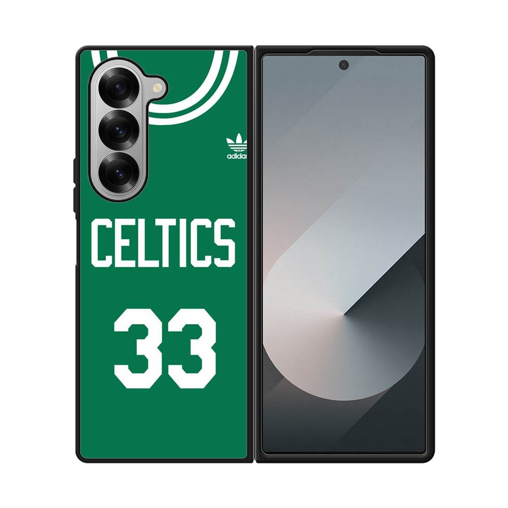 Celtics 33 Jersey Samsung Galaxy Z Fold 7 5G Case QC10915