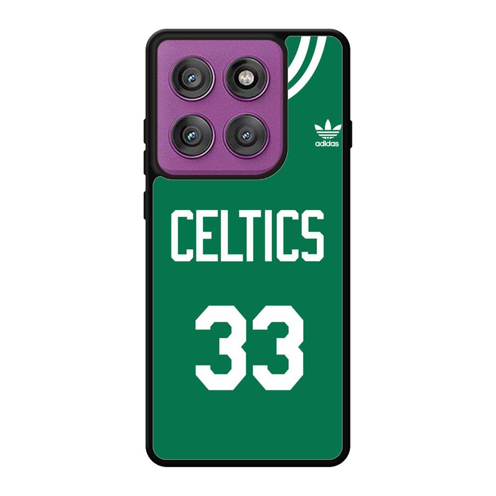 Celtics 33 Jersey Motorola Moto Edge 60 Pro Case QC10915