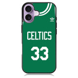 Celtics 33 Jersey iPhone 17 Case OV10915