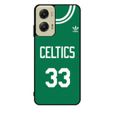 Celtics 33 Jersey Motorola Moto G Stylus 5G 2024 Case OV10915