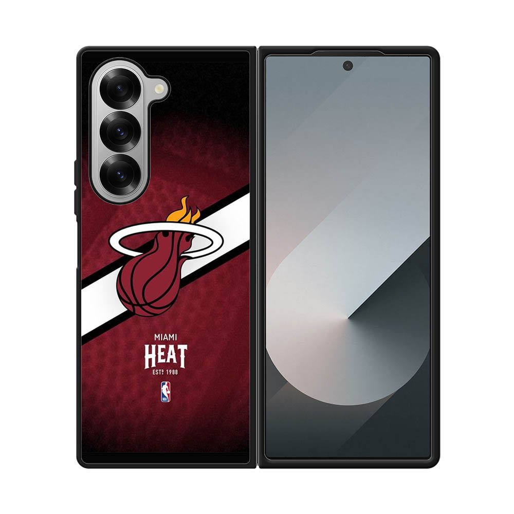 Miami Heat NBA Samsung Galaxy Z Fold 7 5G Case QC10768