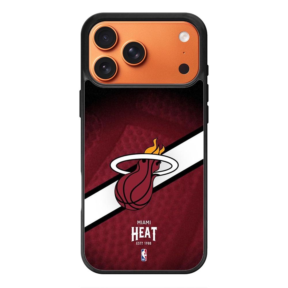 Miami Heat NBA iPhone 17 Pro Max Case QC10768