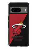 Miami Ball Heat NBA Google Pixel 8A Case QC10767