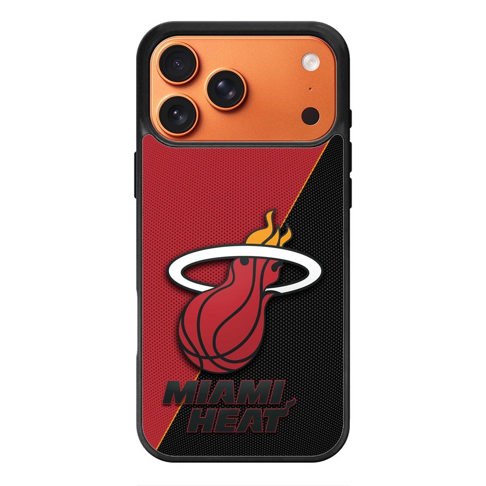 Miami Ball Heat NBA iPhone 17 Pro Case QC10767