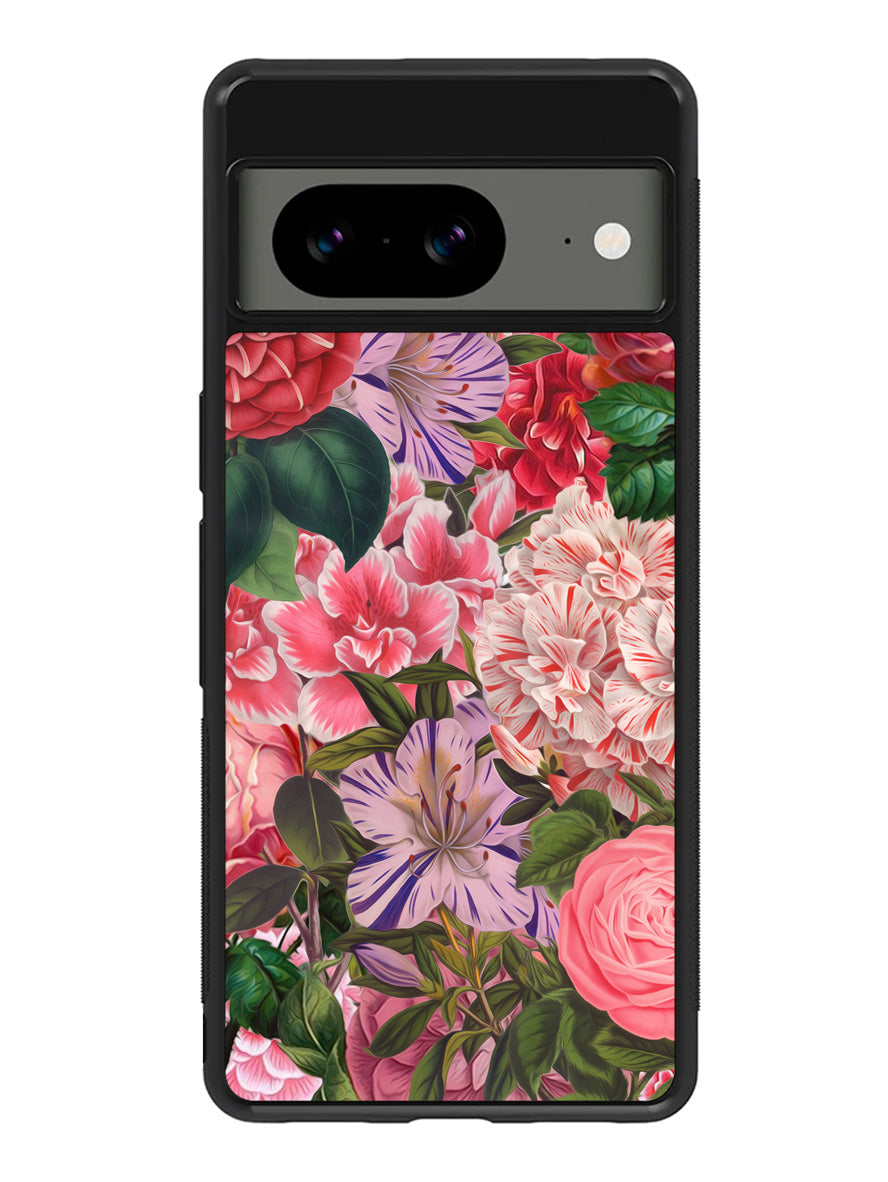 Floral Flower Pattern Google Pixel 8A Case QC10566