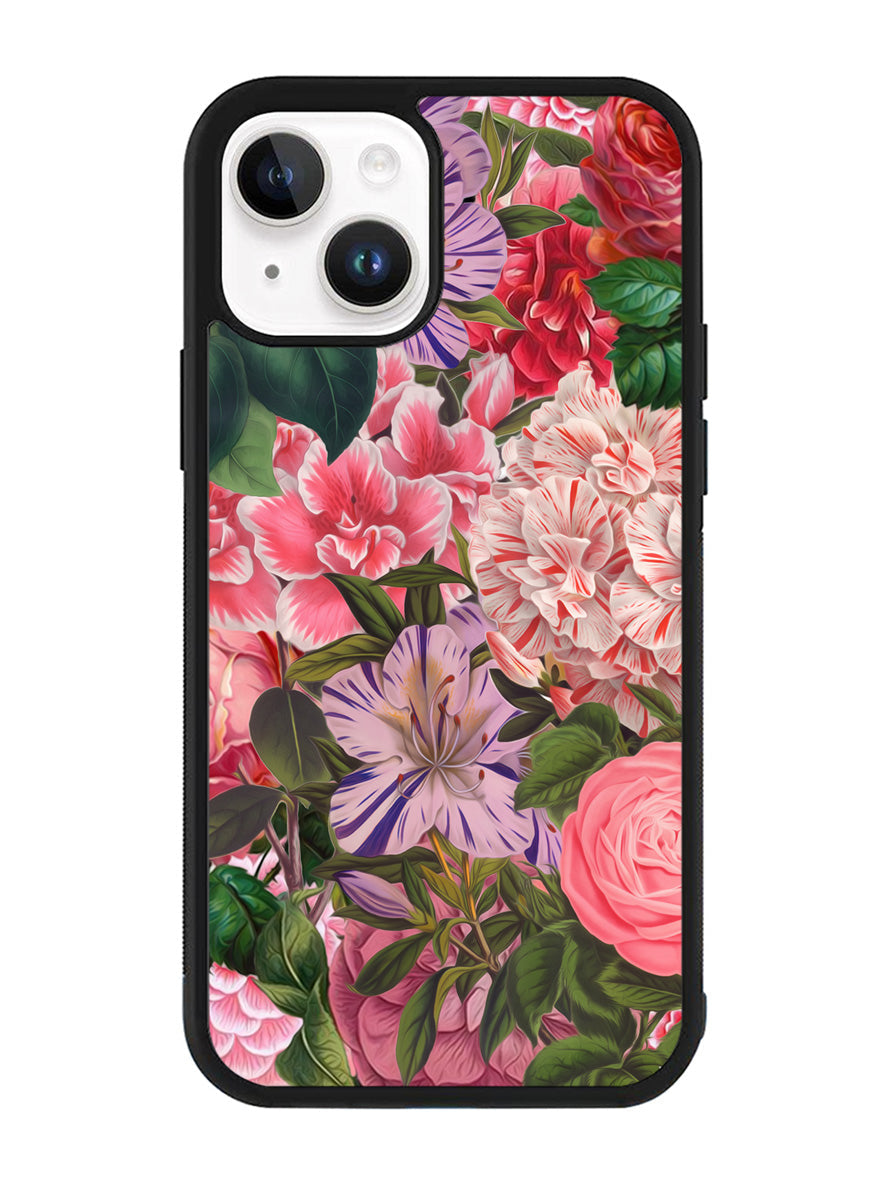 Floral Flower Pattern iPhone 14 Case QC10566