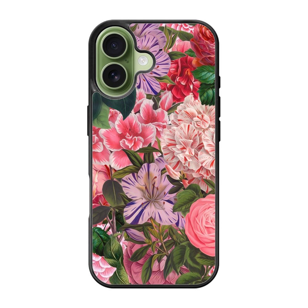 Floral Flower Pattern iPhone 17 Case QC10566