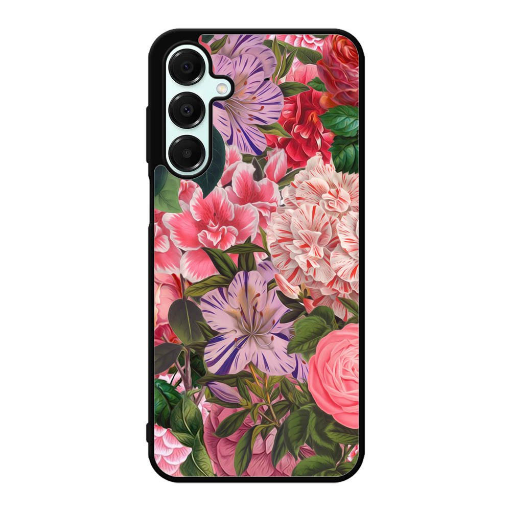 Floral Flower Pattern Samsung Galaxy A16 Case OV10566