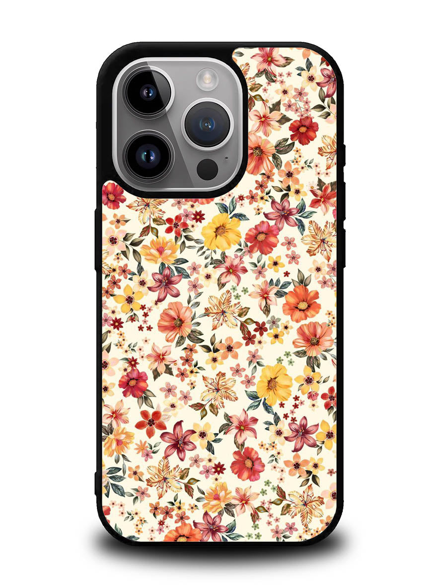 Floral Flower Vintage iPhone 16 Pro Max Case OV10567