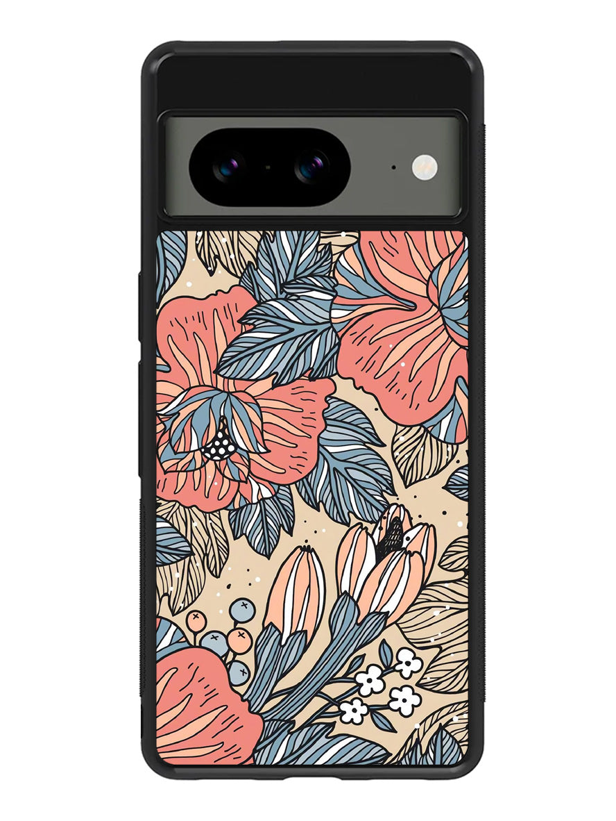 Floral Flower Google Pixel 8 Case QC10564
