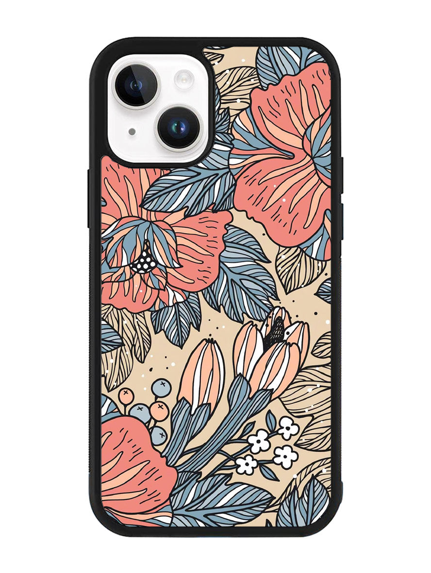 Floral Flower iPhone 14 Case QC10564