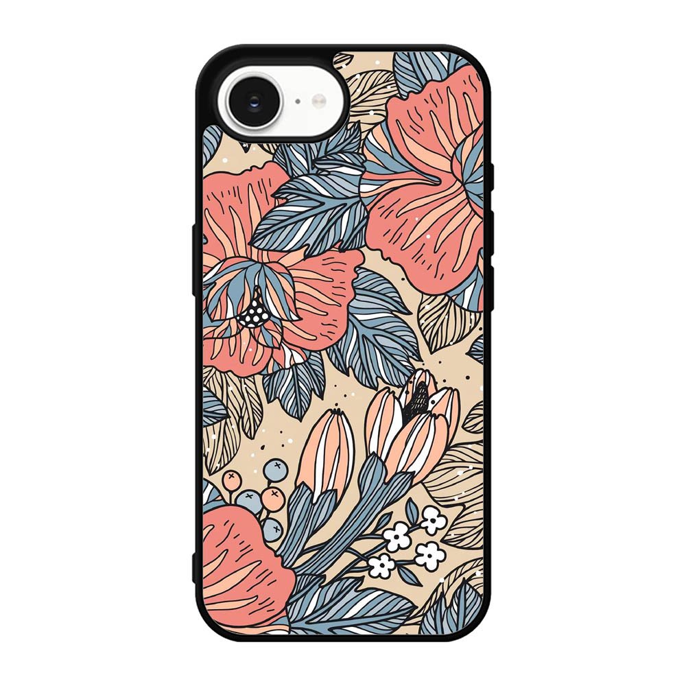 Floral Flower iPhone 17e Case QC10564