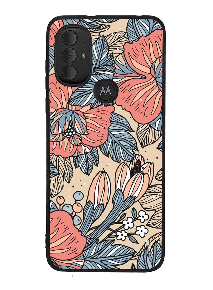 Floral Flower Motorola Moto G Pure 2021 , Moto G Power 2022 Case OV10564
