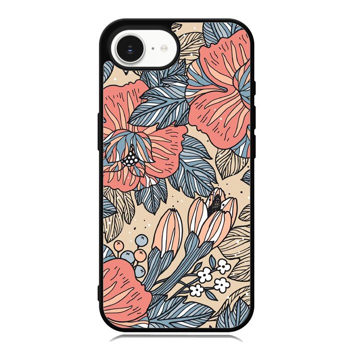 Floral Flower iPhone 16e Case OV10564