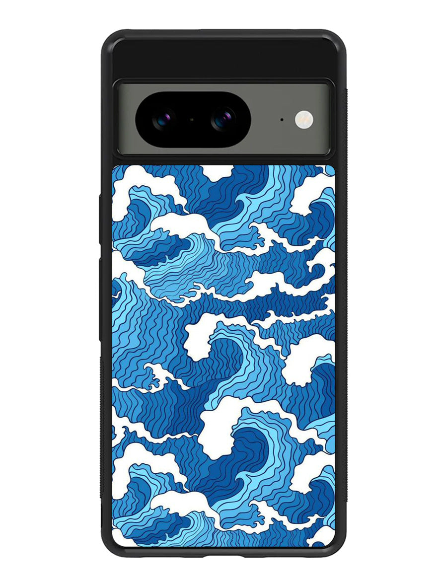 Abstract Wave Google Pixel 8 Case QC10628
