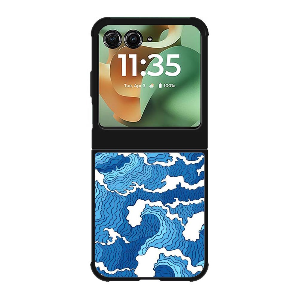 Abstract Wave Motorola Moto RAZR 2025 Case OV10628