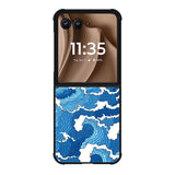 Abstract Wave Motorola Moto RAZR Plus 2025 Case OV10628