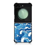 Abstract Wave Samsung Galaxy Z Flip 6 5G 2024 Case OV10628