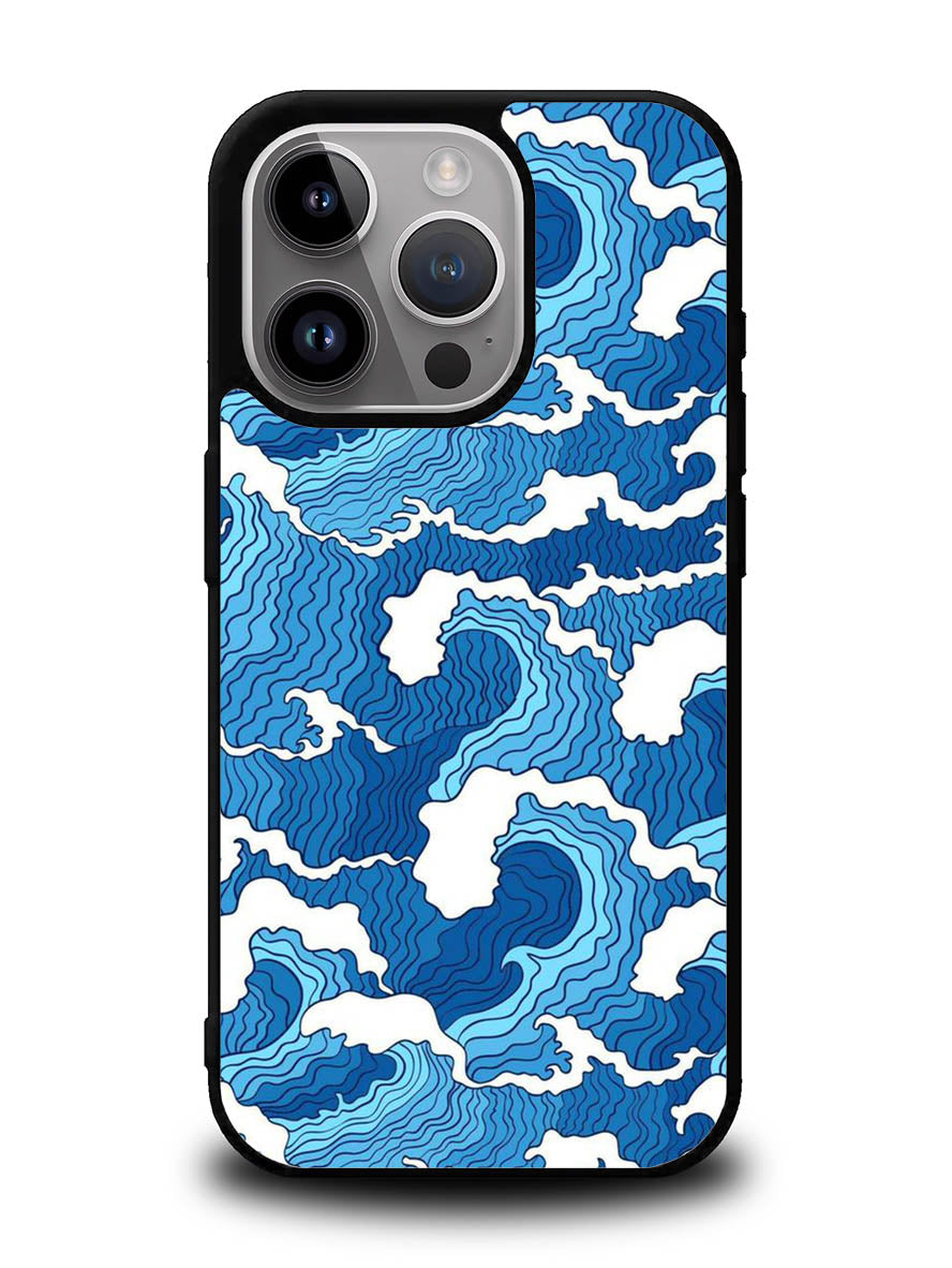 Abstract Wave iPhone 16 Pro Max Case OV10628
