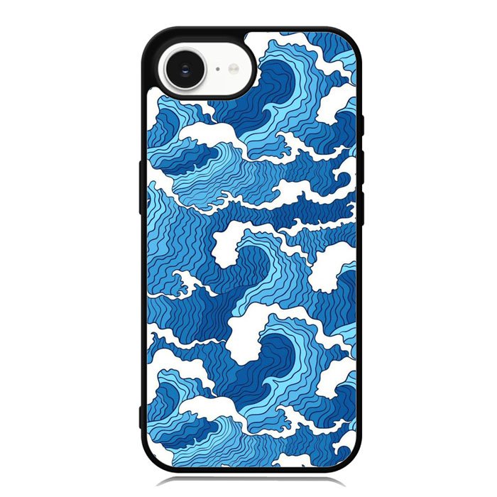 Abstract Wave iPhone 16e Case OV10628