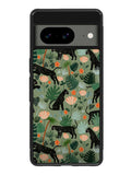 Black Panther on Flores Google Pixel 8A Case QC10654
