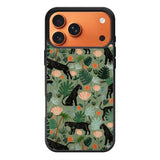 Black Panther on Flores iPhone 17 Pro Case QC10654